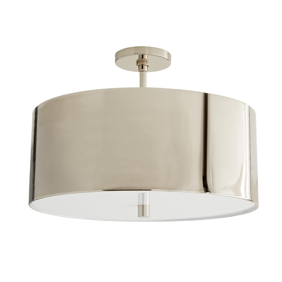 Flush Mounts Thurston Semi-Flush - Silver