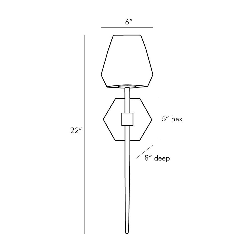 Sawyer Sconce - Gold