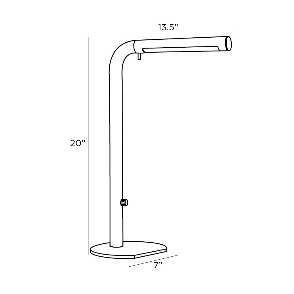 Alondra Lamp - Black