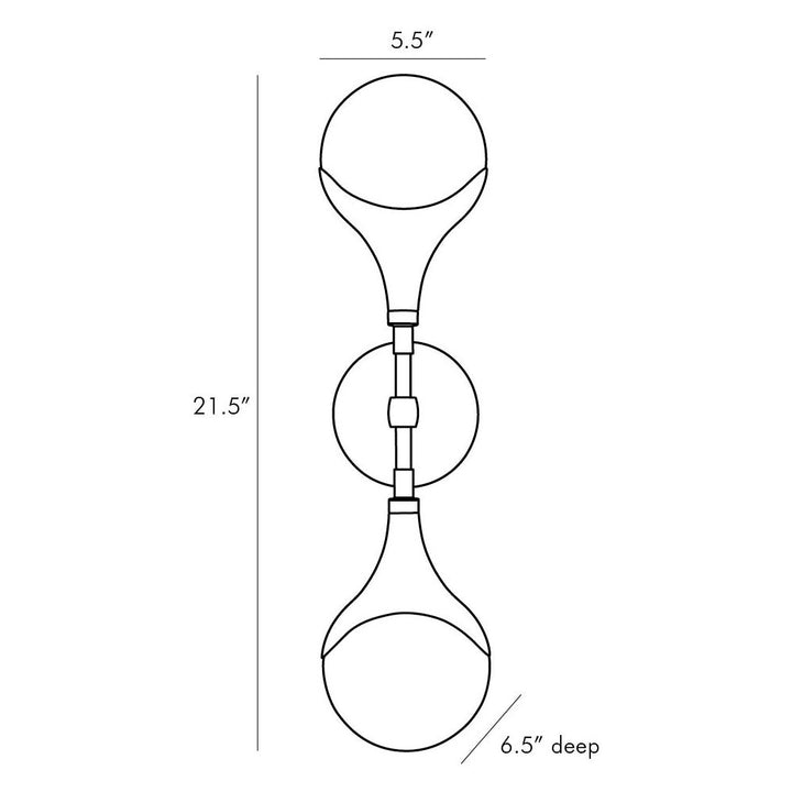 Tavares Sconce - Gold