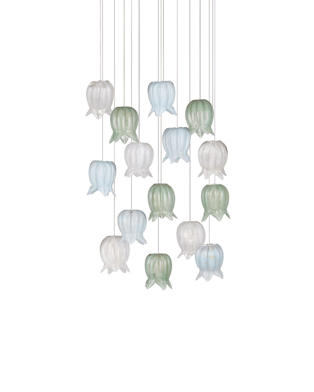 Pendants:Multi Polpo Misto 15-Light Round Multi-Drop Pendant