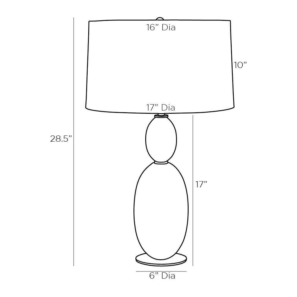 Stonehaven Lamp - Gold