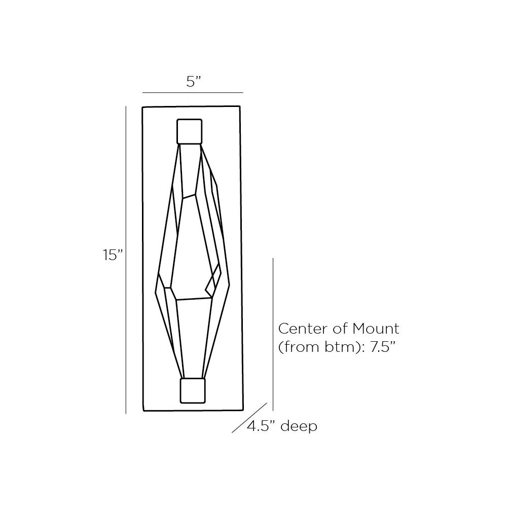 Sullivan Sconce - Black