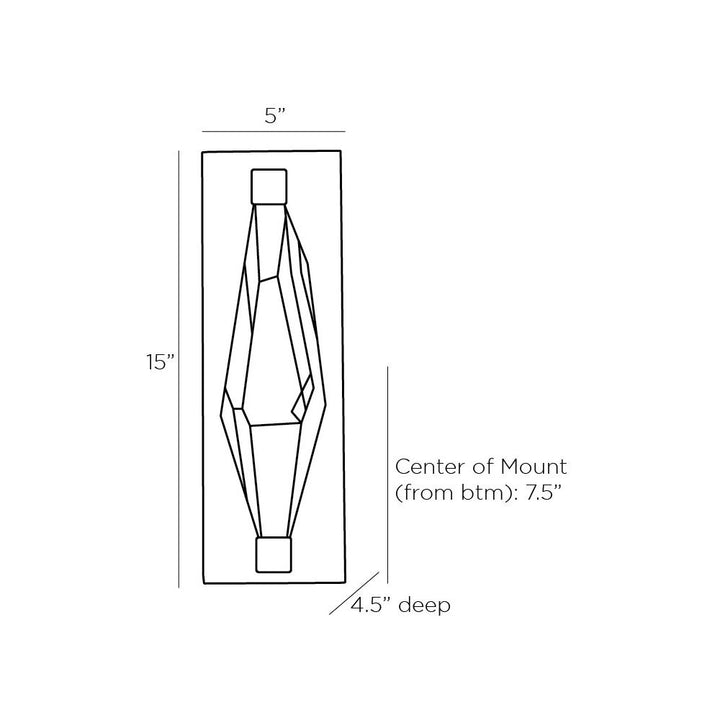 Sullivan Sconce - Black