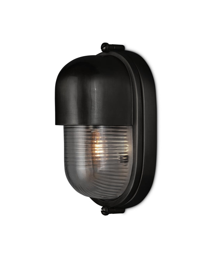Outdoor Wall Sconces Maritime Black Outdoor Wall Sconce