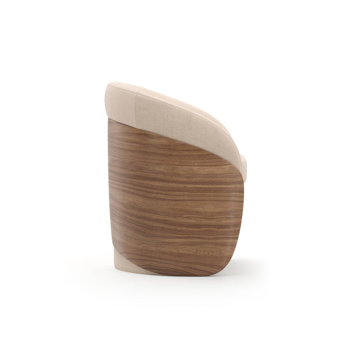Fleur Wood Back Dining Chair - image 4
