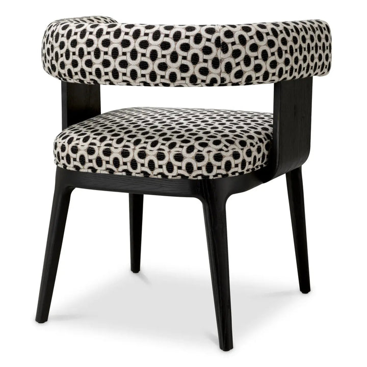 Dining Chair Dubois Black Oak Veneer Sunbeam Black - image 4