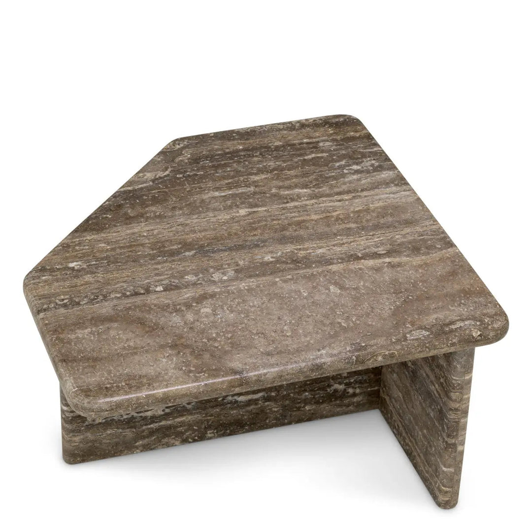 Coffee Table Ciro L Silver Travertine - image 4