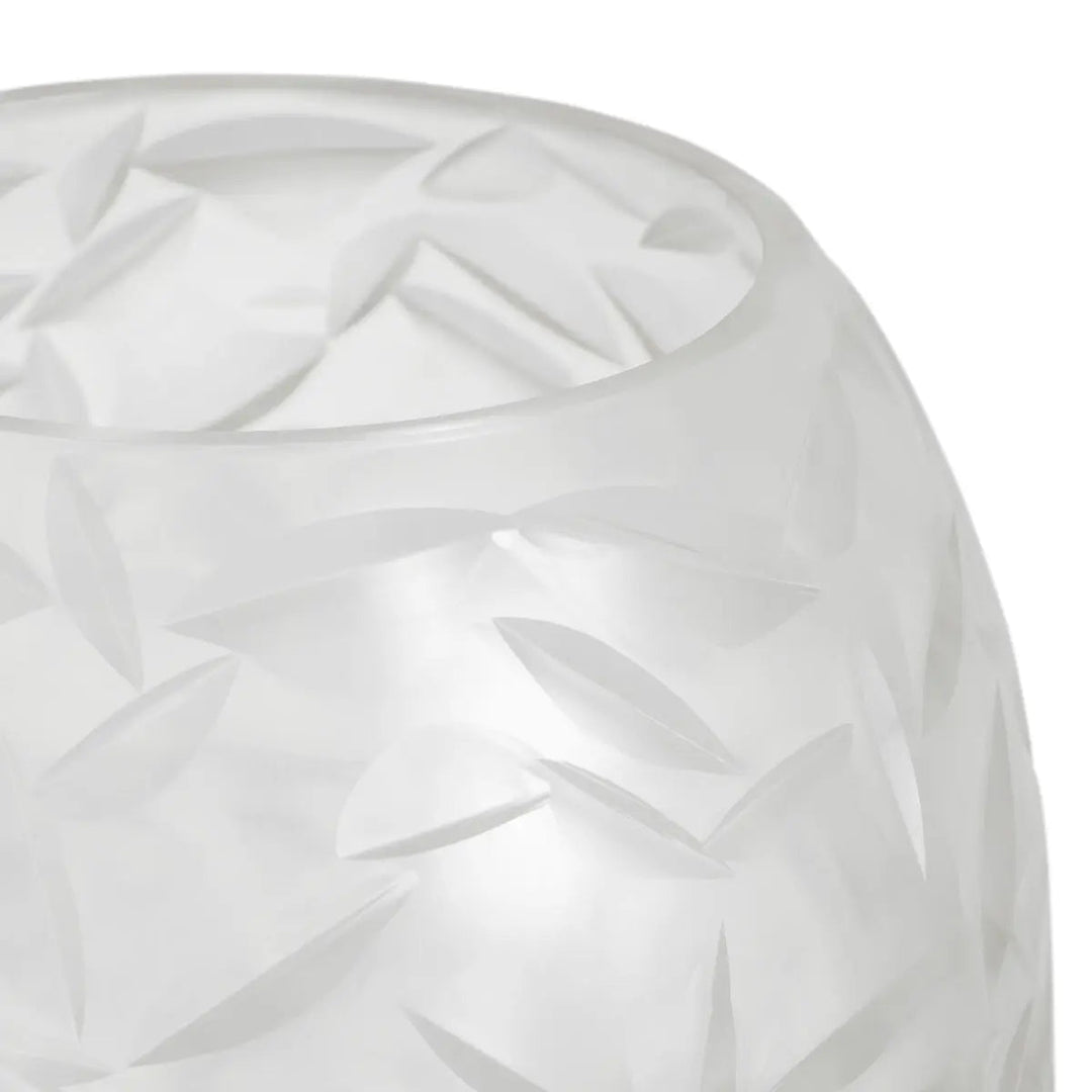 Vase Hadleigh Clear Color Glass - image 4