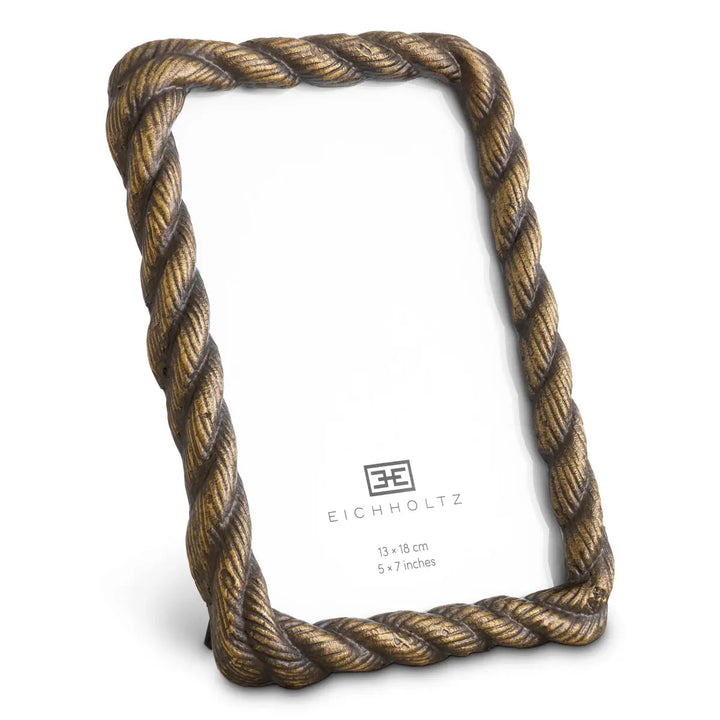 Picture Frame Corwyn Antique Brass Finish Set Of 2 - image 4
