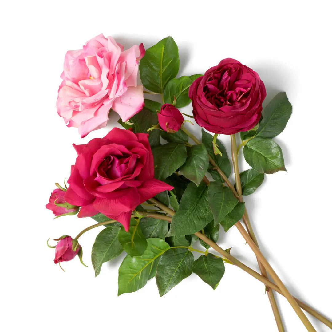 Bouquet Of Roses Multi Color Real Touch 72 Pcs/3 Varieties - image 4