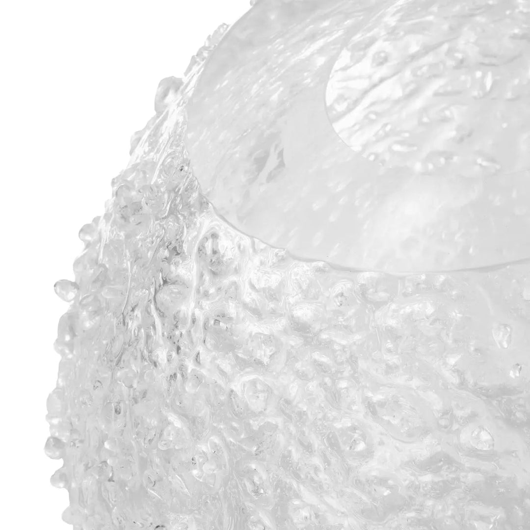 Vase Opulent Clear Glass - image 4