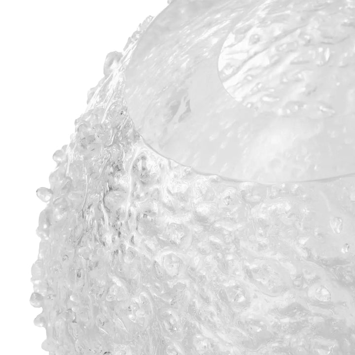 Vase Opulent Clear Glass - image 4