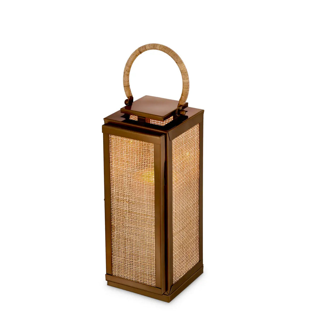 Hurricane Georgian L Vintage Brass Finish Bamboo Handle - image 4