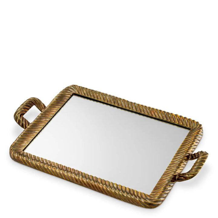 Tray Montmartre Vintage Brass Finish - image 4