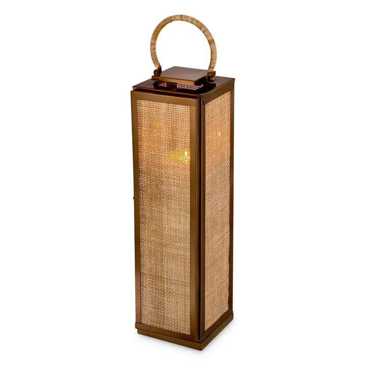 Hurricane Georgian Xl Vintage Brass Finish Bamboo Handle - image 4