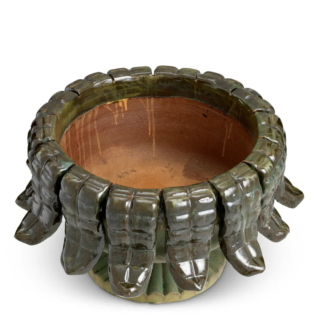 Outdoor Planter Grantham Green Finish - image 4