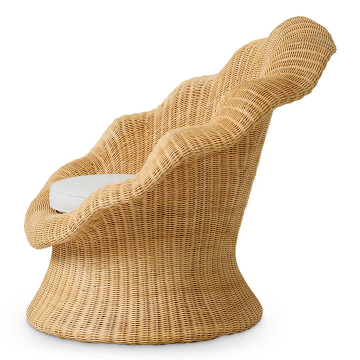 Lounge Chair Somerly Natural Rattan Sentier Cream - image 4