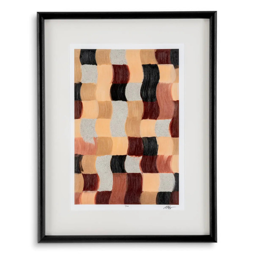 Prints Sun Baked Mosaïc By Grace Popp Set Of 2 - image 4