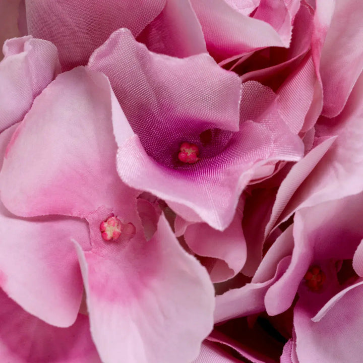 Bouquet Of Hydrangeas Pink Tones Real Touch 48 Pcs/2Varieties - image 4
