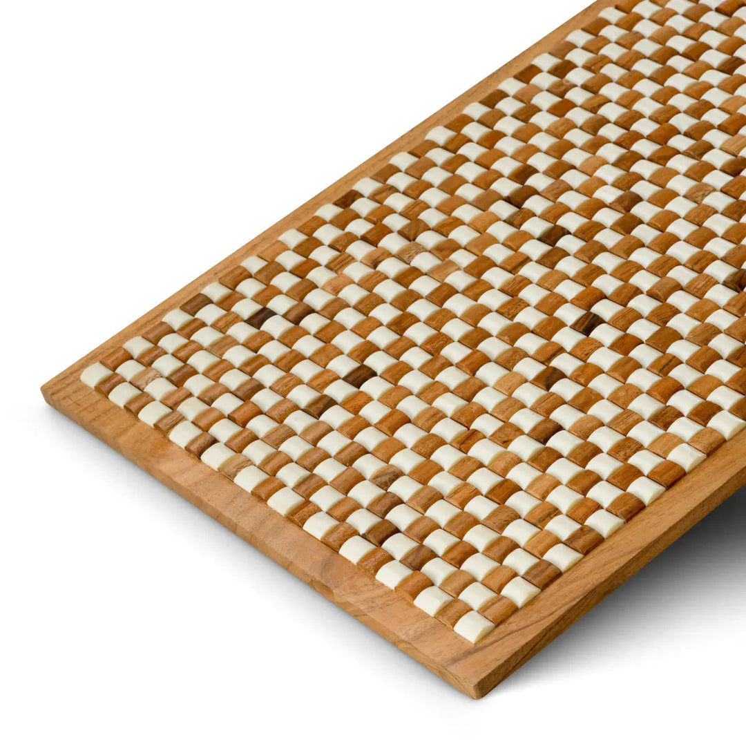 Box Cavendish L White Brown Beads - image 4