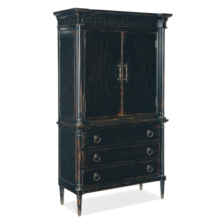 Charleston Jewelry Armoire-Hooker-HOOKER-6750-90014-97-Bookcases & Cabinets-1-France and Son