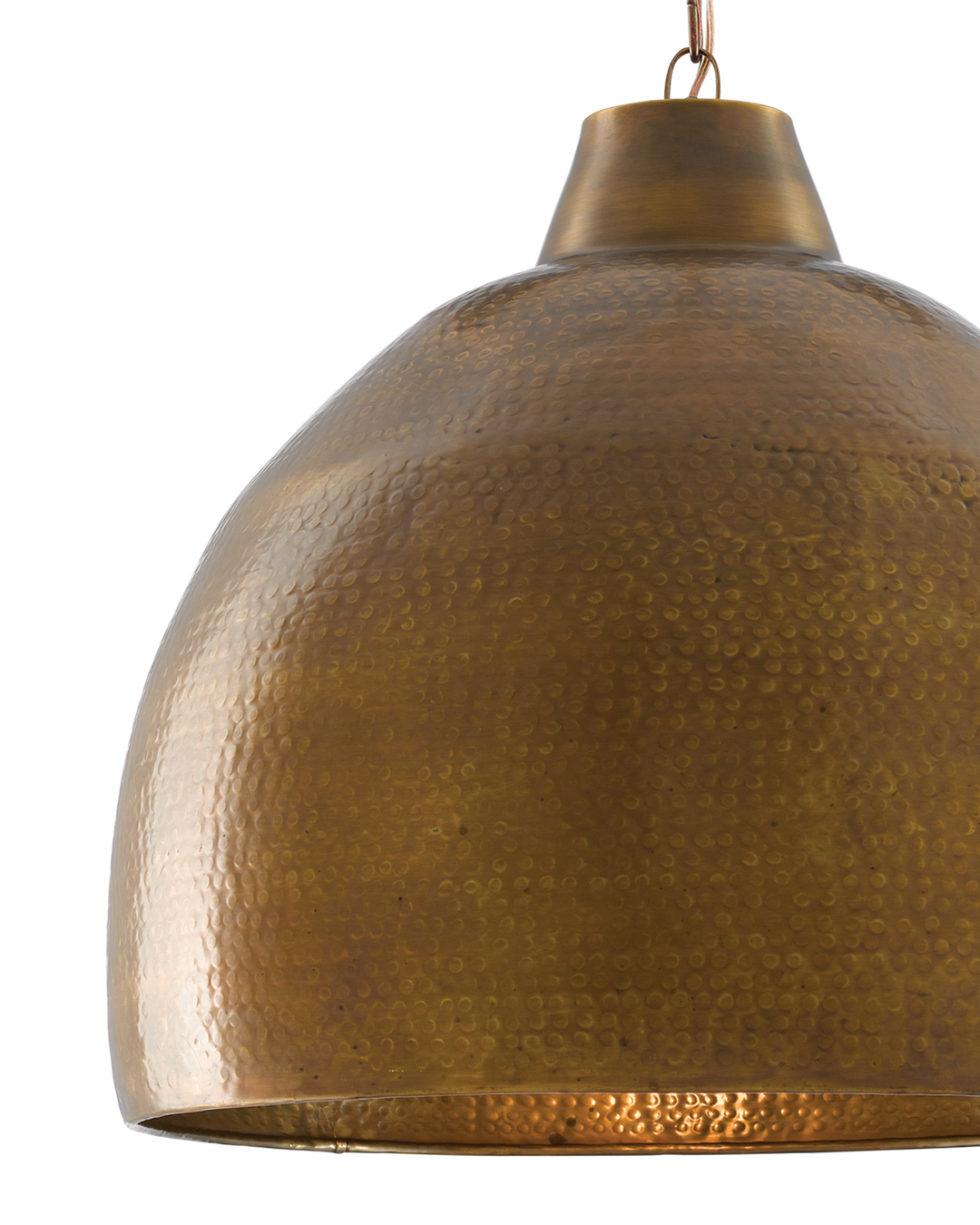 Earthshine Large Brass Pendant