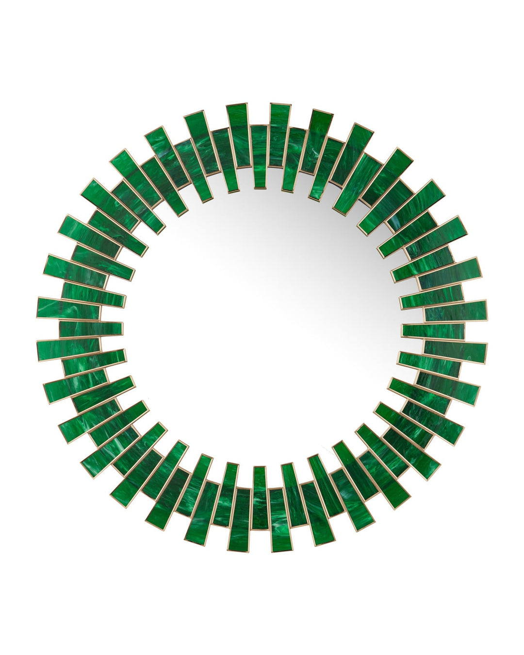 Wall Mirrors Glasdele Emerald Round Mirror