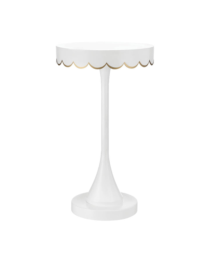 Side Tables Enid White Accent Table