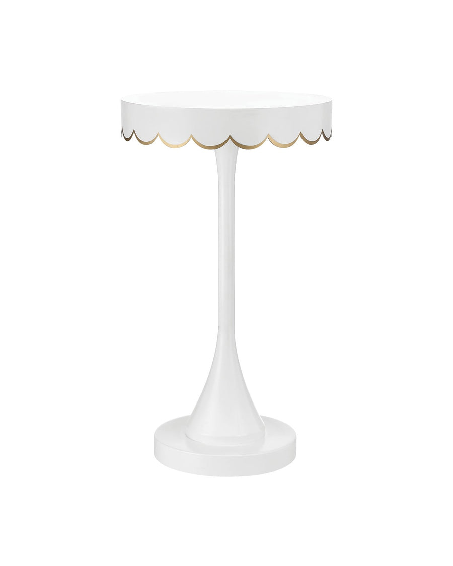 Side Tables Enid White Accent Table
