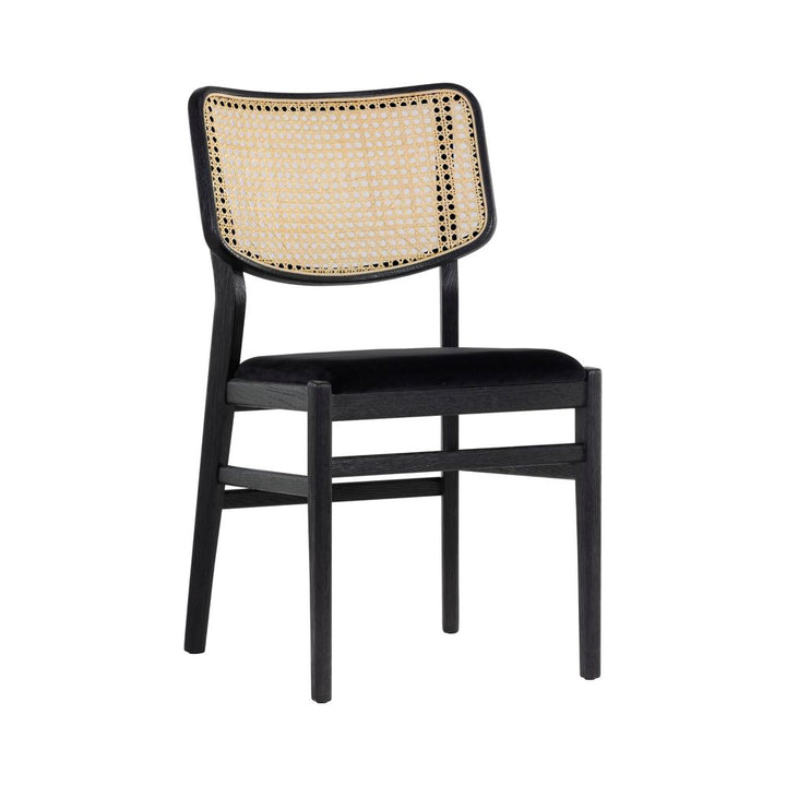 Dining Chairs Annex Dining Chair - Abbington Black / Natural - 2pc Min 2pc Increments Required