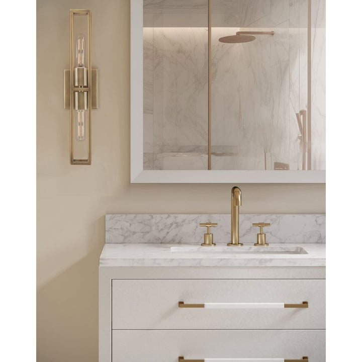 Vanities Verona 36" White Vanity with Rectangular Undermount Sink
