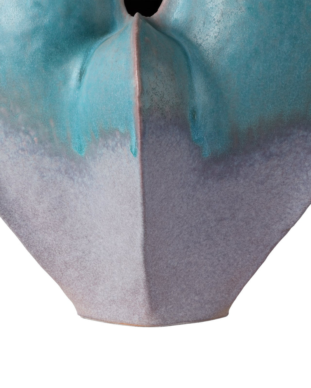 Vases Free-Form Blue Vase