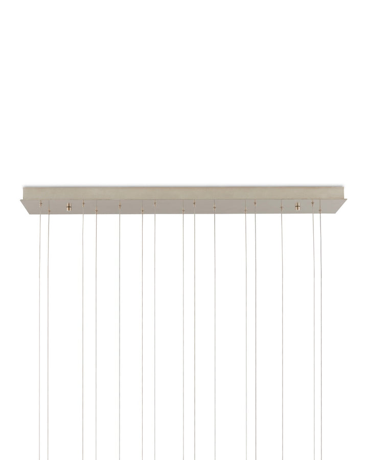 Pendants:Multi Posh 15-Light Linear Multi-Drop Pendant