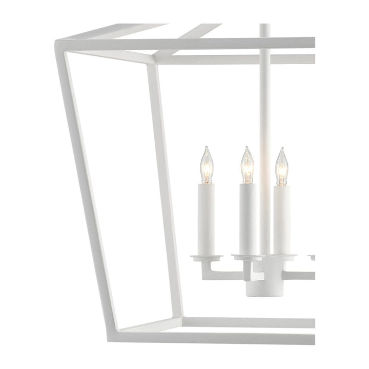 Denison White Medium Lantern