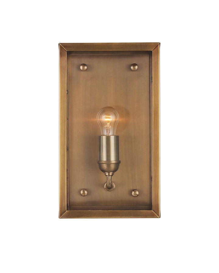 Outdoor Wall Sconces Royster Brass Outdoor Wall Sconce