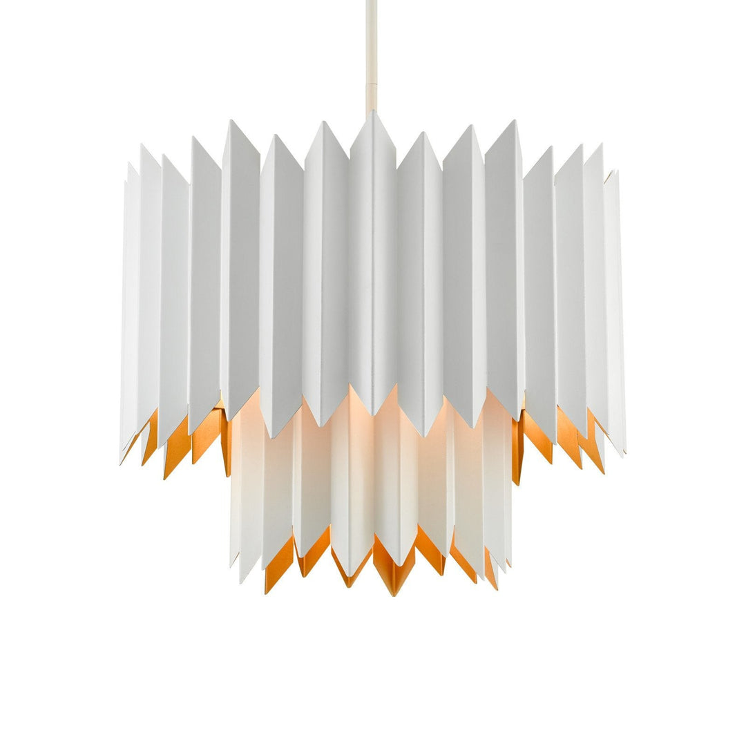 Syrie White Chandelier