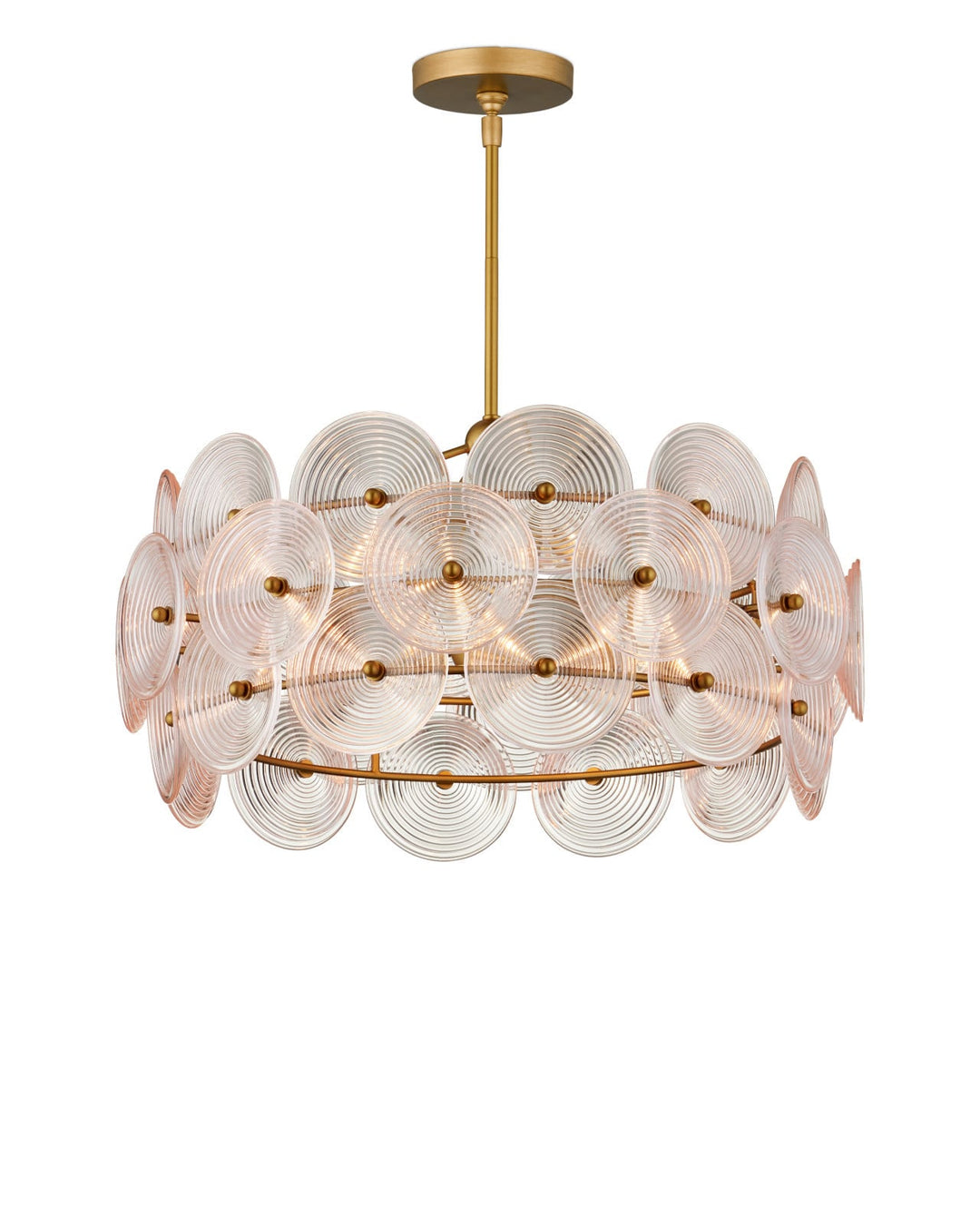Chandeliers Whirlwind Medium Pink Chandelier