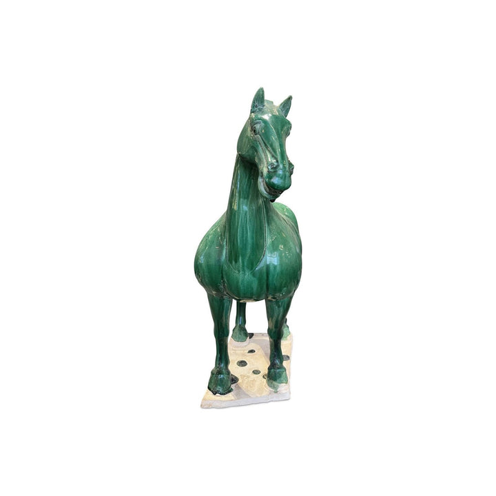 Tang Dynasty Large Green Horse