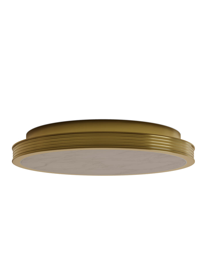 Aydan Polished Brass Flush Mount