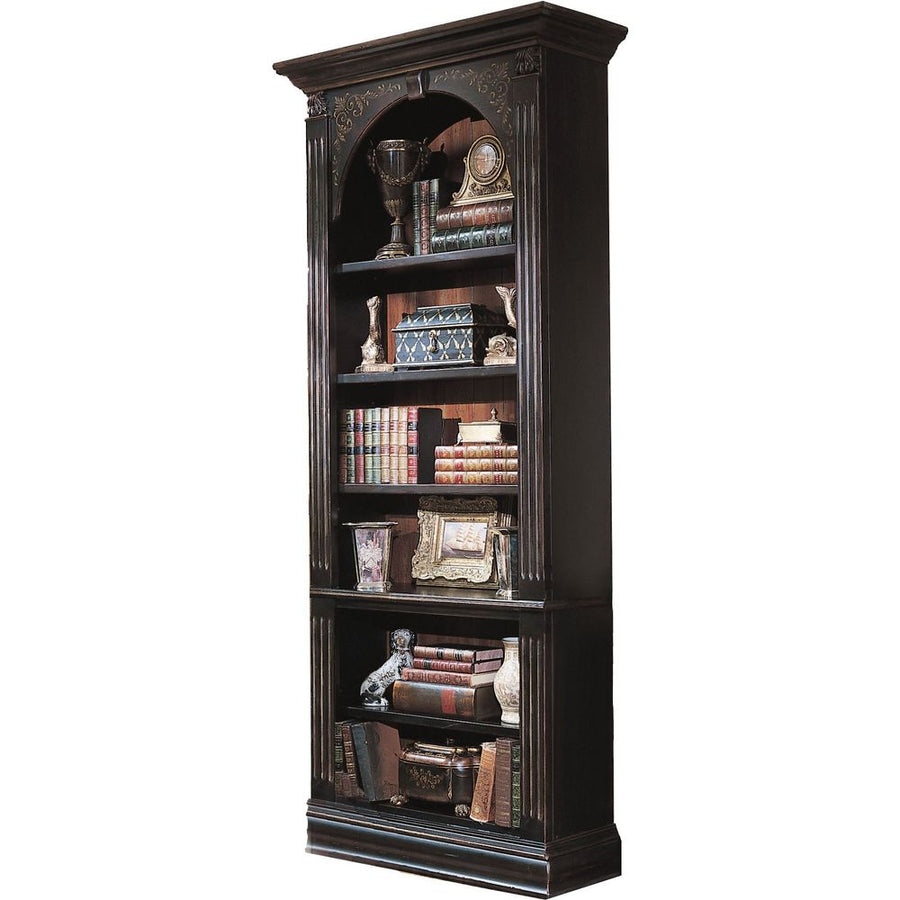 Bookcases & Etageres Traditional Black Bookcase