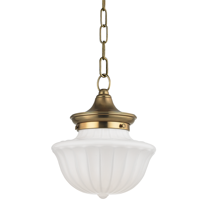 Pendants Dutchess 1 Light Small Pendant Aged Brass