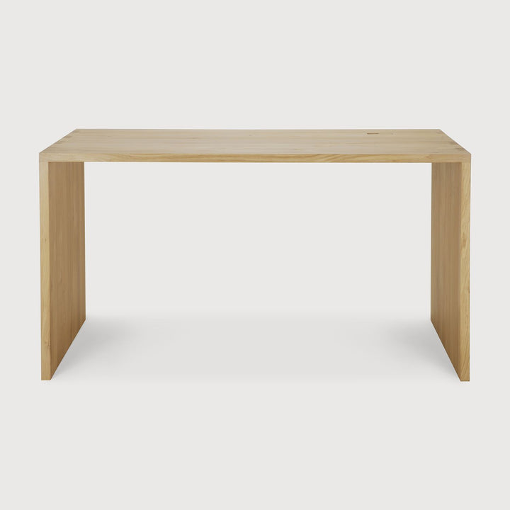 U Desk - 63 x 31.5 in, Oak view