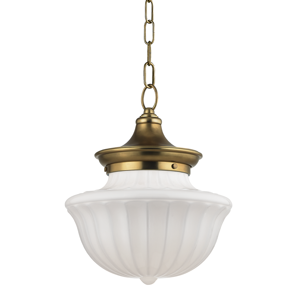 Pendants Dutchess 1 Light Medium Pendant Aged Brass