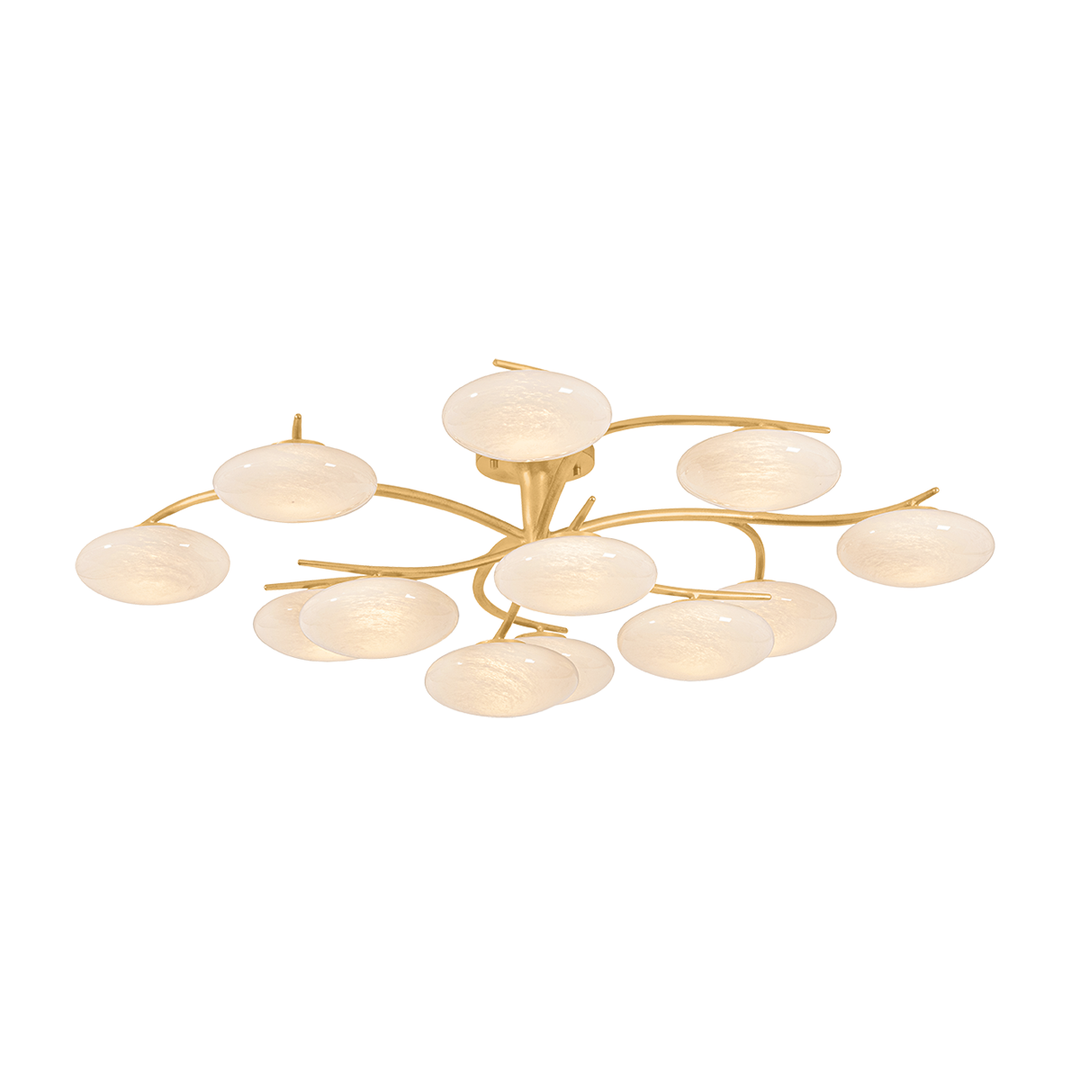 Bayberry Close-to-Ceiling - Vintage Gold Leaf