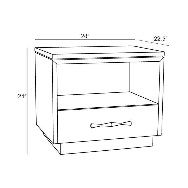 Romilly Side Table - Black