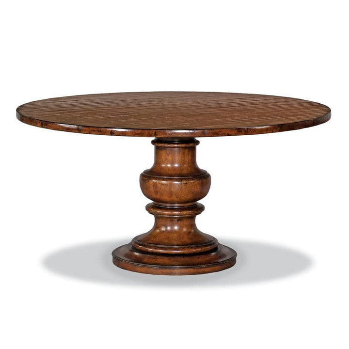 Tuscan Pedestal Dining Table-Woodbridge Furniture-WOODB-5035BT72-10HP-Dining Tables72"W x 72"D x 30.5"H-1-France and Son