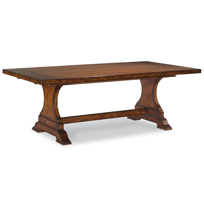 Whitney Trestle Table-Woodbridge Furniture-WOODB-5036-10T-Dining Tables-1-France and Son