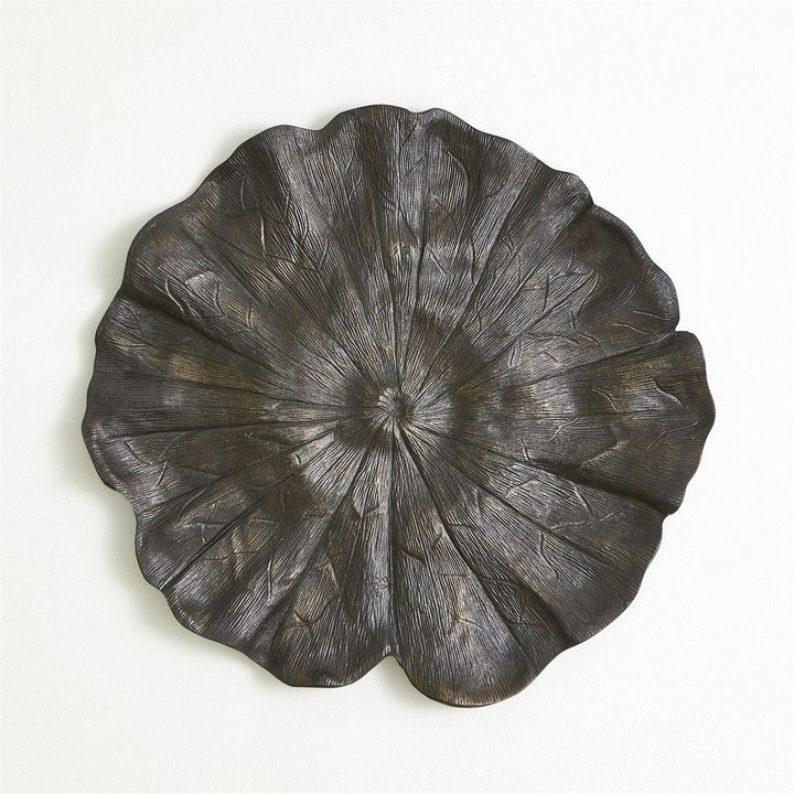 Wall Decor Lotus Leaf Wall Decor-Dark Antique Bronze