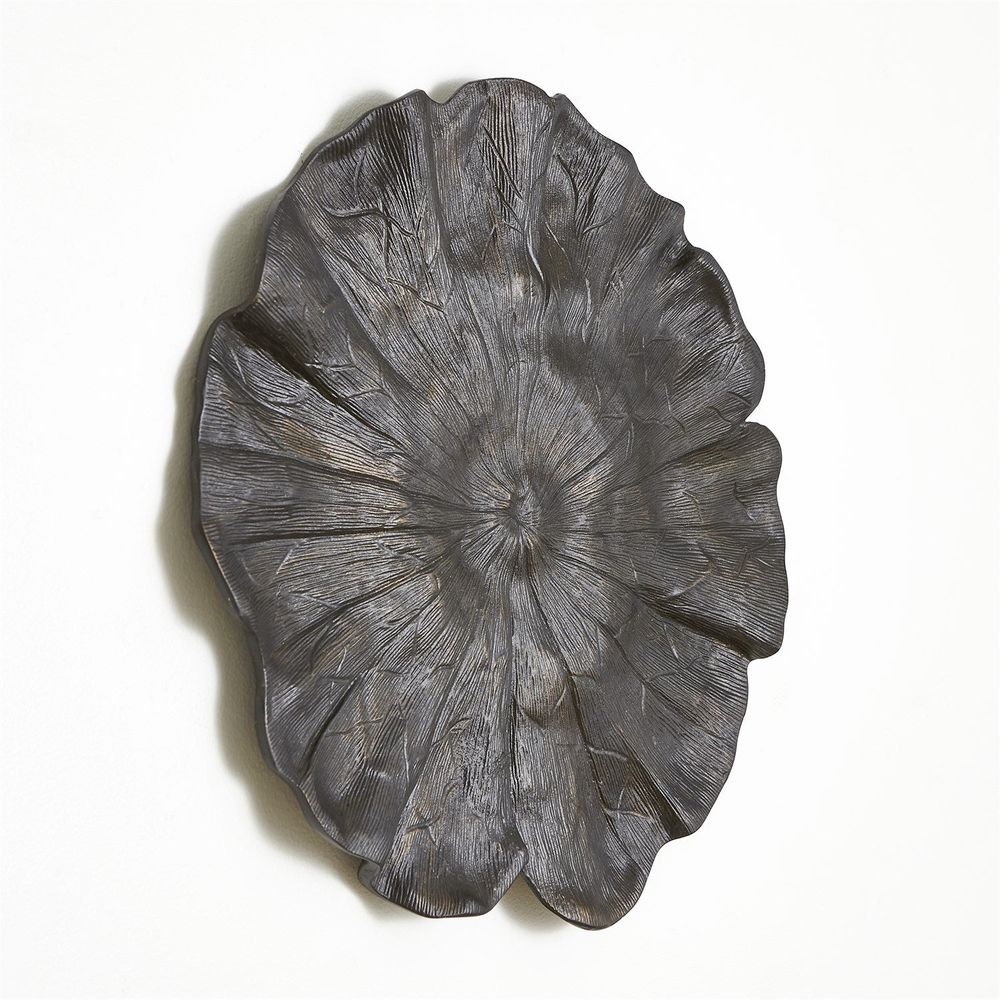 Wall Decor Lotus Leaf Wall Decor-Dark Antique Bronze